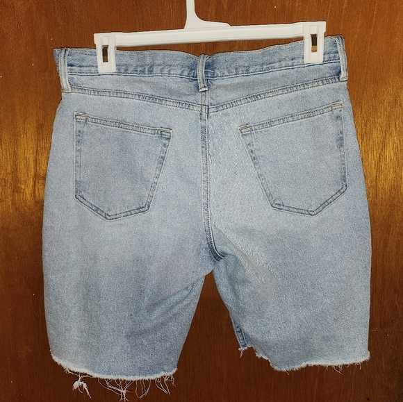 Mens Old Navy Slim Fit Built-In Flex Denim Shorts, Size 34 waist - Picture 5 of 5